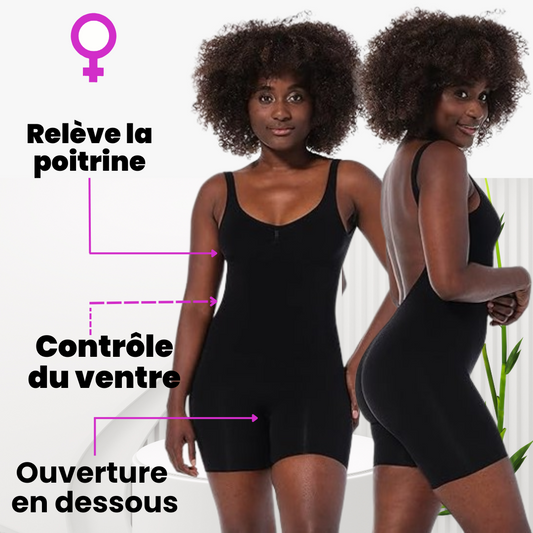 Body amincissant le dos nu pour femmes